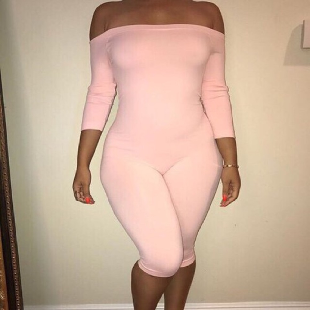 Pink jumpsuit